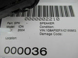2004SATURN ION Radio Stereo Speaker Assembly Unit OEM Q