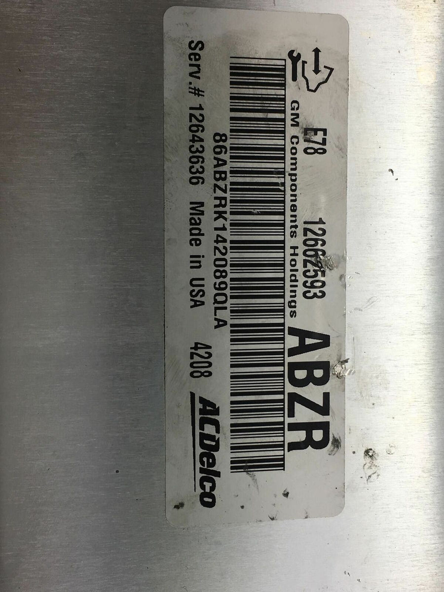 2012 - 2015 CHEVROLET SPARK Backup Back Up Module Battery Control 2311 ...