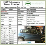 2017 VOLKSWAGEN TIGUAN A/C Air Conditioning Hose w/ Sensor Switch 1K0959126E Q