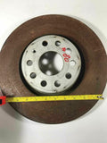 2017 VOLKSWAGEN TIGUAN Brake Rotor Plate Disc Front Driver Left LH OEM Q
