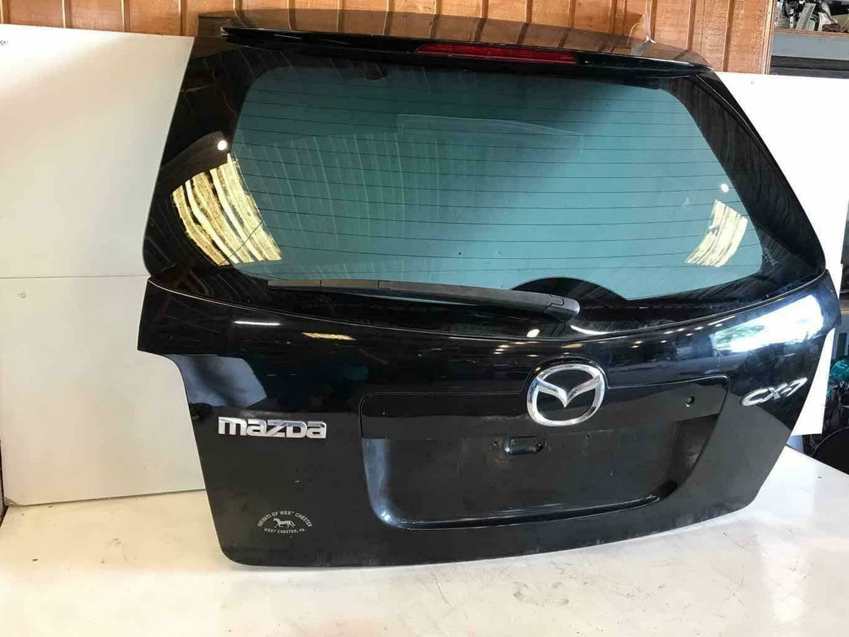2007 - 2012 MAZDA CX7 Trunk Decklid Hatch Tailgate Lift Gate Black
