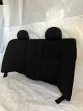 2016 NISSAN VERSA Rear Back Upper Seat Cloth Black OEM