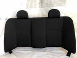 2016 NISSAN VERSA Rear Back Upper Seat Cloth Black OEM