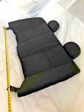 2016 NISSAN VERSA Rear Back Upper Seat Cloth Black OEM