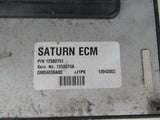 2004 SATURN ION Engine Communication Computer Control Module ECU ECM 12580751