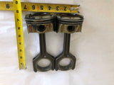2008 - 2010 BMW 535I Piston and Connecting Rod Assembly Set 2 Pieces OEM M