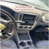 2002 2003 FORD EXPLORER Dash Panel Air A/C Climate Control Bezel Trim w/ Vent M