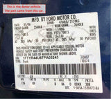 2007 - 2010 FORD RANGER Front Glove Box Storage Compartment Right Side M