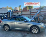 2004  SATURN ION Front Door  Passenger Side  RH Shell Right  Silver