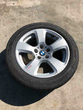 2008 - 2010 BMW 535I Wheel Rim & Tire 7x7-1/2 Alloy 5 Spoke 215/55R17