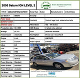 2003 - 2005 SATURN ION A/c Air Compressor 2.2L 60K Miles A/T G