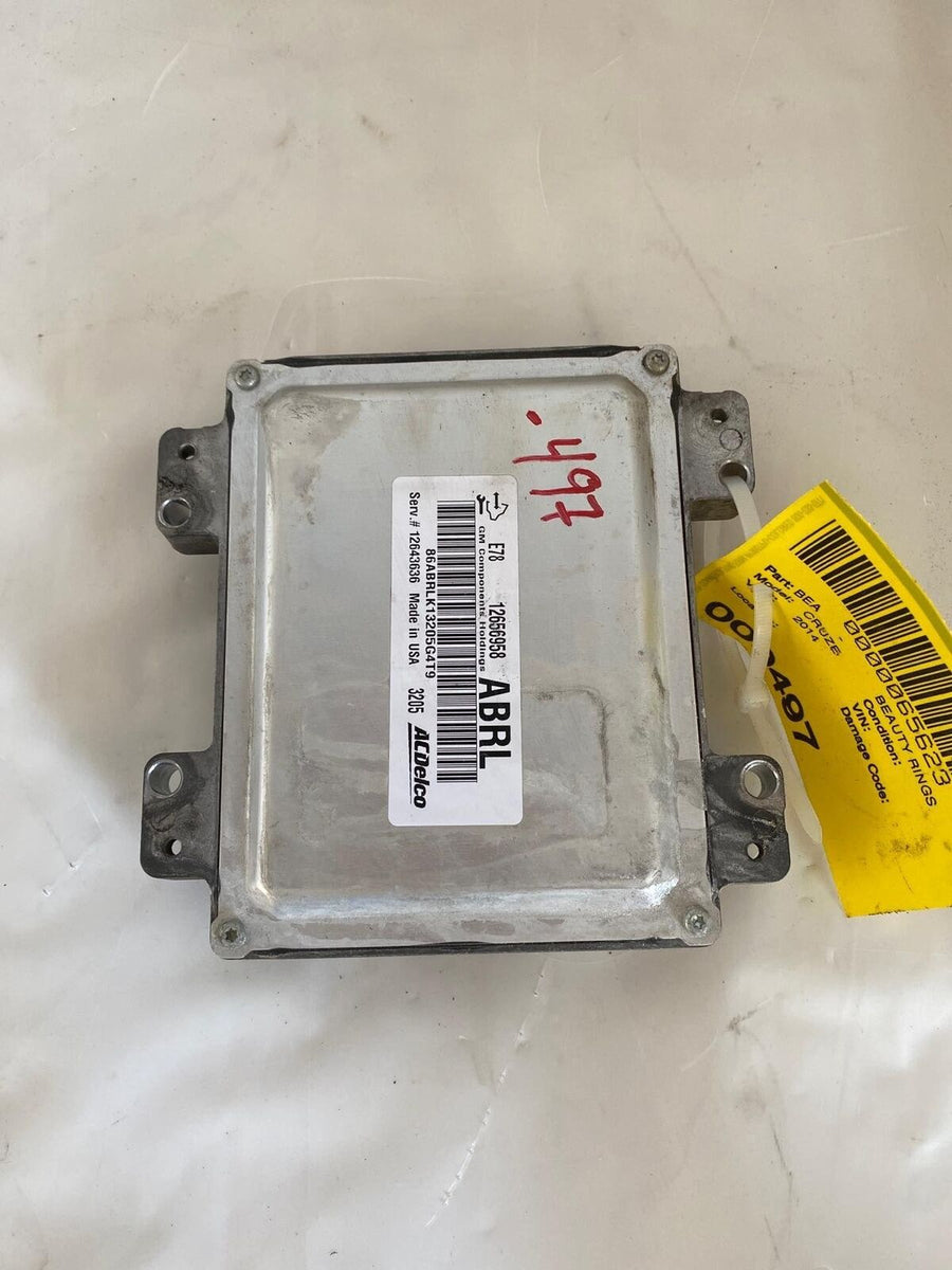 2012 - 2016 CHEVY CRUZE Engine Electronic Control Module ID