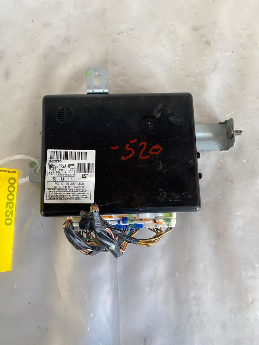 2012 - 2014 HYUNDAI SONATA BCM Body Contro Module Unit PIN 95400