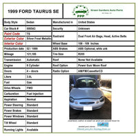 1996 - 1999 FORD TAURUS Rear Forward Suspension Lower Arm Right Passenger Side