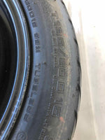 1992 - 1996 HONDA PRELUDE 15" Emergency Spare Wheel Tire 15x4 Compact T135/80D15