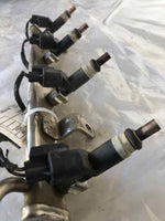 2013 DODGE JOURNEY 2.4L Engine Fuel Gas Injection Rail With 4 Injectors A/T OEM