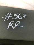 2009 - 2020 DODGE JOURNEY Rear Door Glass Window 4-Doors Right Passenger Side