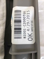 2015 - 2017 Hyundai Sonata Rear Driver Inner Door Panel Left Grey 83301C2000TGG