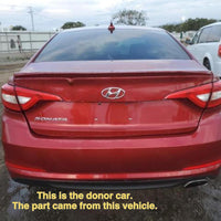 2015 - 2019 HYUNDAI SONATA Coil air Spring rear 2.4L VIN F(8th digit) metal roof