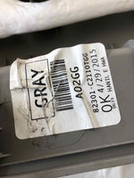 2015 - 2017 HYUNDAI SONATA Sedan Front Door Trim Panel Grey Left Driver Side LH