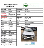 2015 2019 NISSAN SENTRA Undercarriage Crossmember Front Suspension Sub Frame J