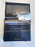 2012 KIA OPTIMA Owners Manual Operator Service Guide Book Handbook with Case