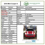 2007 - 2015 BMW MINI COOPER S Hatchback 1.6L Radiator Code Support