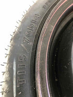 1991 - 2003 FORD ESCORT 14x4 Temporary Compact Emergency Spare Wheel Tire