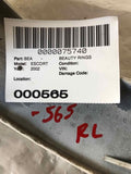 2002 FORD ESCORT Sedan Rear Quarter Trim Panel Left Driver Side LH OEM