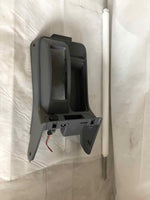 2000 NISSAN XTERRA Front Floor Console Shifter Surround Bezel Trim Gray OEM