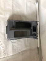 2000 NISSAN XTERRA Front Floor Console Shifter Surround Bezel Trim Gray OEM