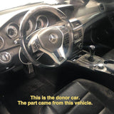 2008 - 2014 MERCEDES Trunk Decklid Hatch Tailgate Paint Code 040 C250 Black OEM