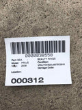 2004 - 2009 TOYOTA PRIUS Front Door Shell Right Passenger Side Color Code: 8S2 M