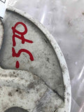 2001 - 2010 CHRYSLER PT CRUISER Rear Fuel Tank Door Paint Code PWG Cool Vanilla