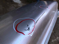 1996  1997 HONDA ACCORD 2.2L 4 Cylinder Rear Bumper Cover Exterior Silver