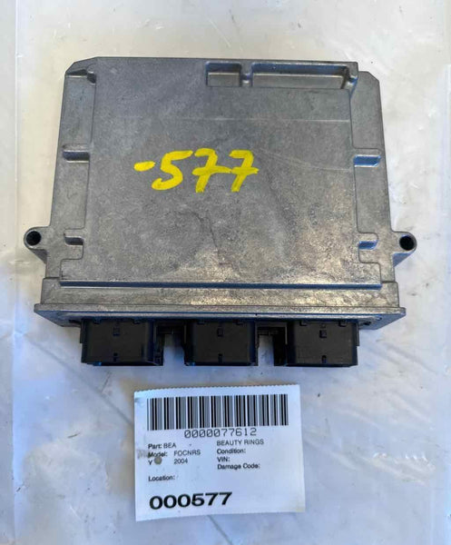 2004 FORD FOCUS SE 2.3L Engine Control Module ECM 4S4A-12A650-ADC PZEV MT