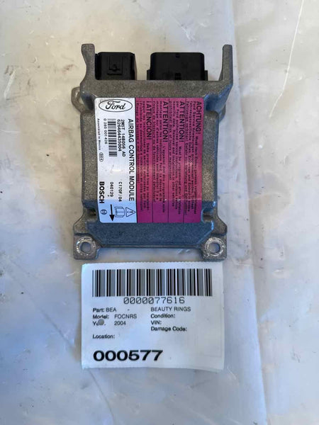 2002 - 2004 FORD FOCUS SE 2.3L SRS RCM Restraint Control Module 2M5T14B056AD