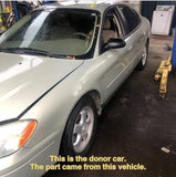 1996-2007 FORD TAURUS Sedan Front Door Glass Window 4-Doors Right Passenger Side