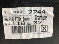 2004 FORD FOCUS SE 2.3L Rear Passenger Inner Door Trim Panel Right RH Graphite