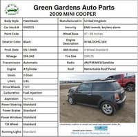 2009 BMW MINI COOPER Front A/C Air Conditioner Heater Air Vent Passenger Right
