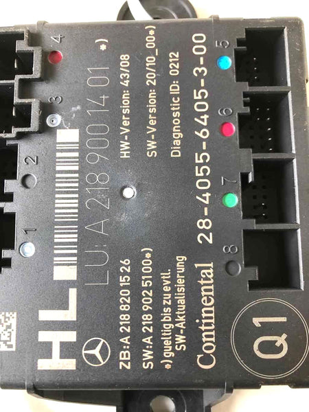 2013 2014 MERCEDES C250 Rear Left Chassis Brain Box Fuel Control Module 1.8L OEM