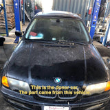 1999 2000 BMW 3 SERIES 328i Rear Door Window Regulator w/ Motor Passenger Right