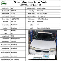 1999 - 2002 NISSAN QUEST 3.3L Combination Wiper Column Switch 255607B010