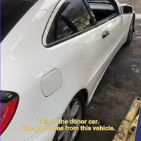 2002 - 2005 MERCEDES BENZ C230 Gas Fuel Tank Lid Cover Cap Alabaster White 2.3L