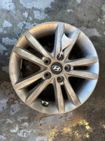 2015 - 2017 HYUNDAI SONATA 16" Wheel Rim 16x6-1/2 Alloy 10 Spoke w/ TPMS OEM