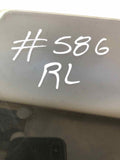 1998 - 2005 LEXUS GS300 Sedan Rear Door Glass Window 4-Doors Left Driver SIde LH