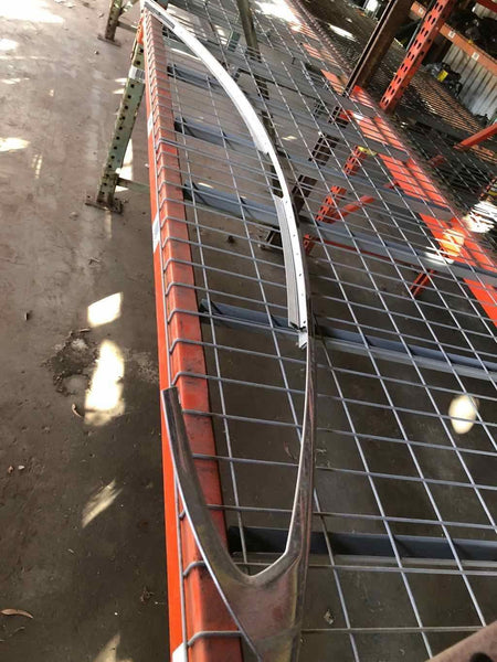2014 TESLA S Quarter Roof Door Top Upper Molding Chrome Left Driver Side OEM