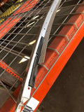 2014 TESLA S Quarter Roof Door Top Upper Molding Chrome Left Driver Side OEM