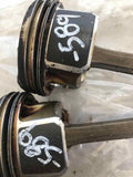 2015 2016 AUDI A3 2 pieces Engine Motor Piston Assembly 1.8L 4 Cylinder OEM