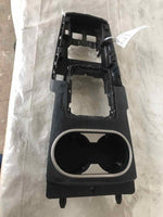 2015 - 2018 AUDI A3 Front Center Shifter Trim w/ Dual Cup Holder Bezel Panel